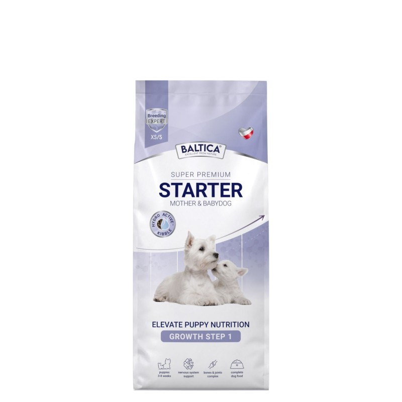 Starter dla szczeniąt i matek karmiących ras małych i miniaturowych karma 3kg - Baltica Breeding Expert