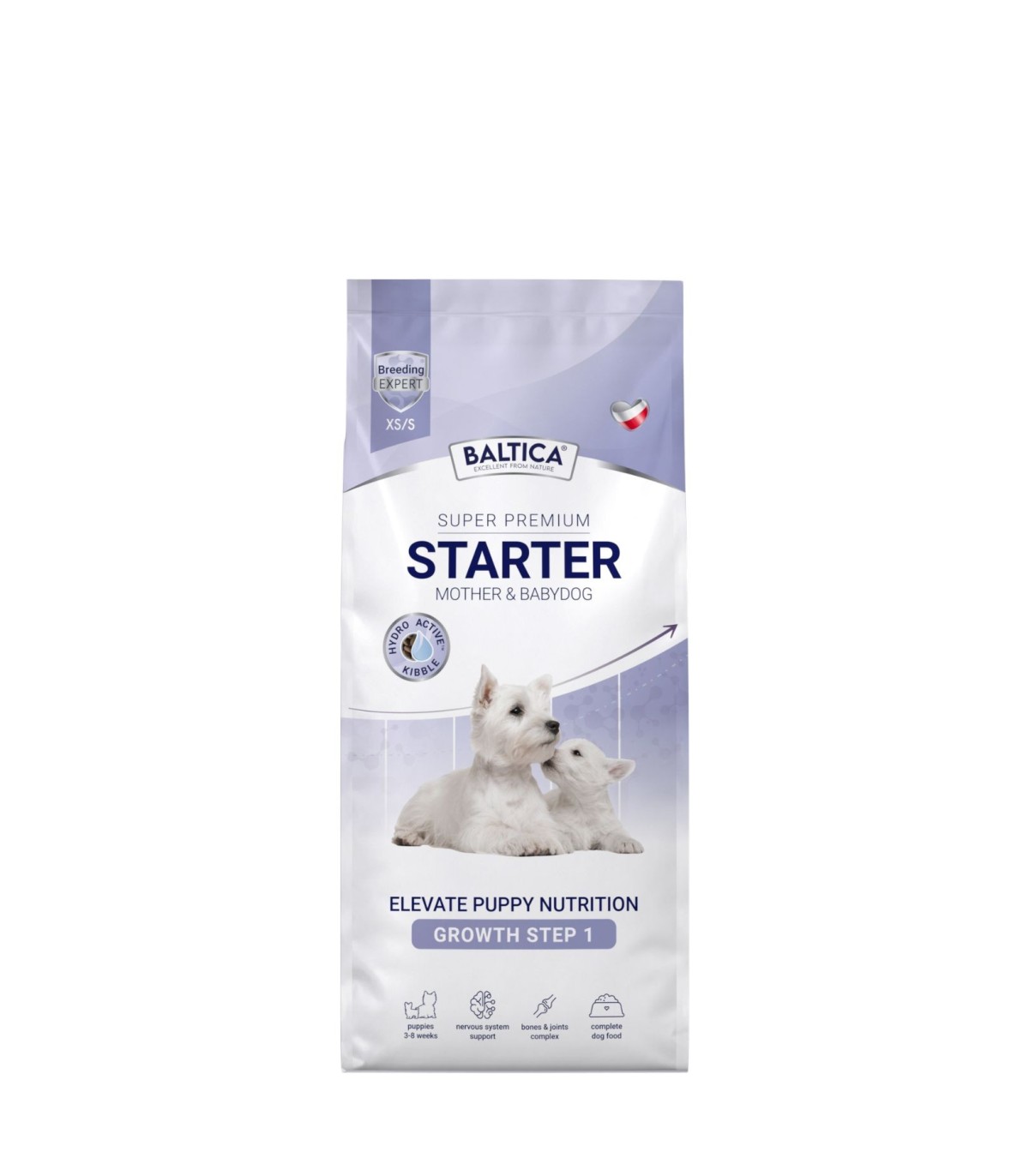 Starter dla szczeniąt i matek karmiących ras małych i miniaturowych karma 3kg - Baltica Breeding Expert