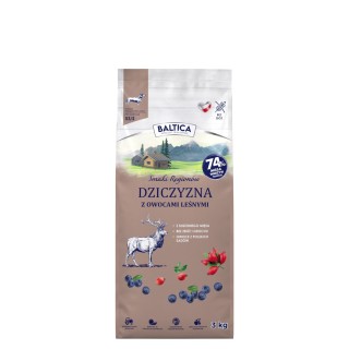 Dziczyzna z owocami leśnymi dla ras małych i miniaturowych karma 3kg - Baltica Smaki Regionów