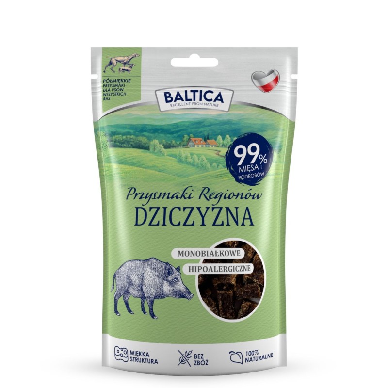 6x 80g przysmaki półmiękkie - Baltica Smaki Regionów 80g