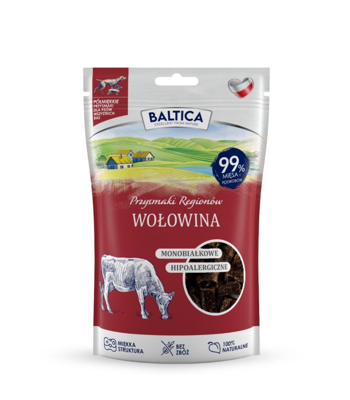 6x 80g przysmaki półmiękkie - Baltica Smaki Regionów 80g