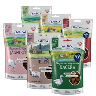 6x 80g przysmaki półmiękkie - Baltica Smaki Regionów 80g