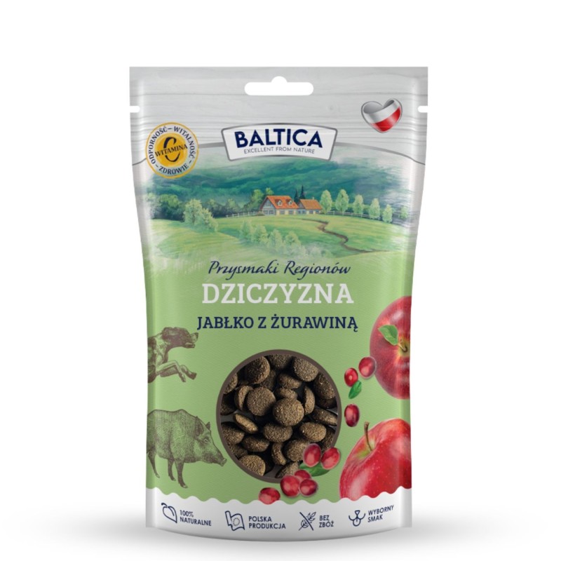 Zestaw dla psa dorosłego - paski mięsne, przysmaki i kości - Baltica Smaki Regionów
