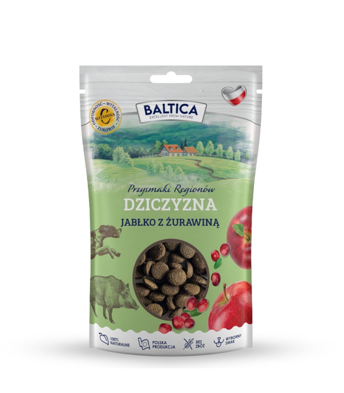 Zestaw dla psa dorosłego - paski mięsne, przysmaki i kości - Baltica Smaki Regionów
