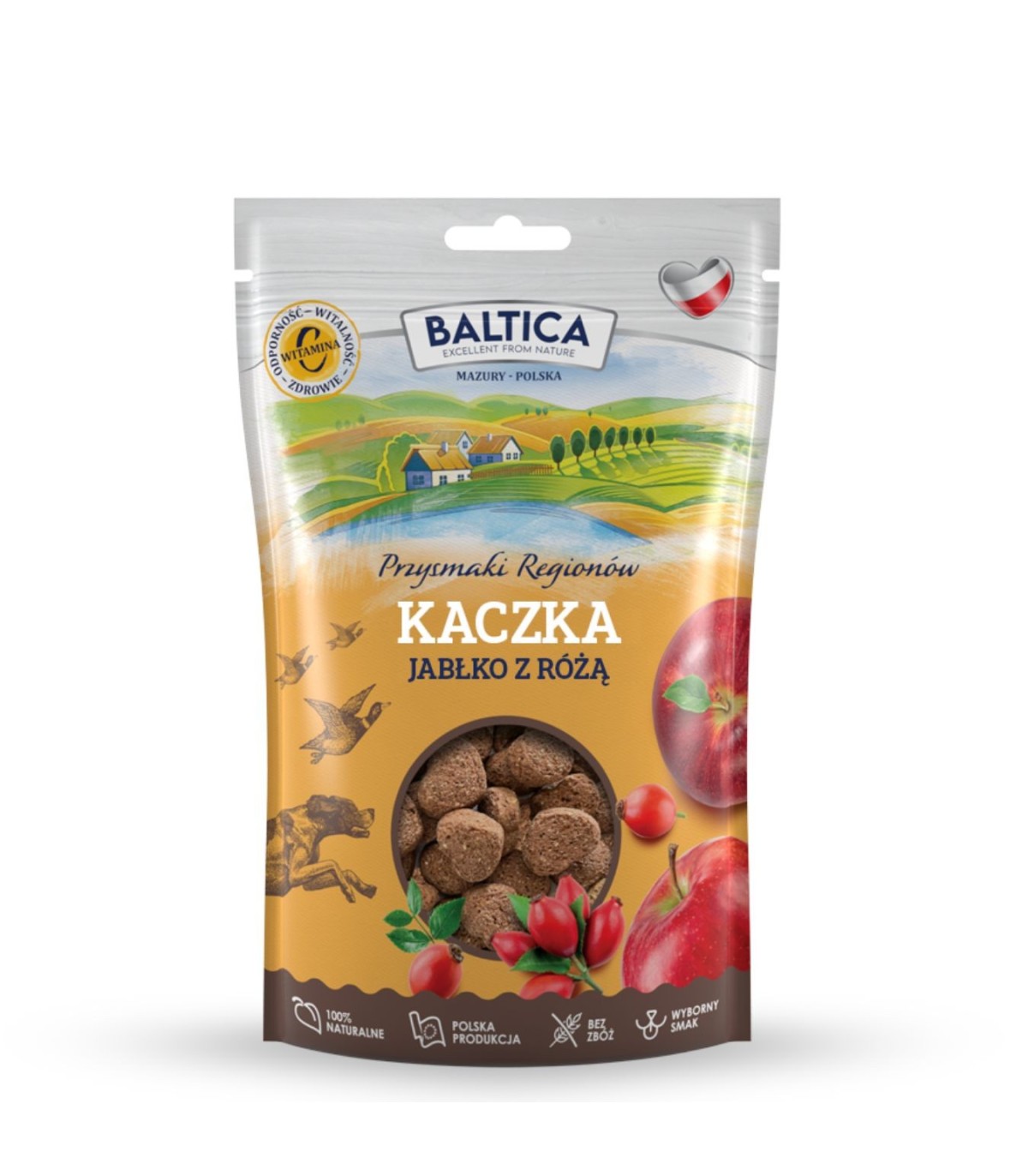 Zestaw dla szczeniąt - paski mięsne, przysmaki i kości dla  - Baltica Smaki Regionów
