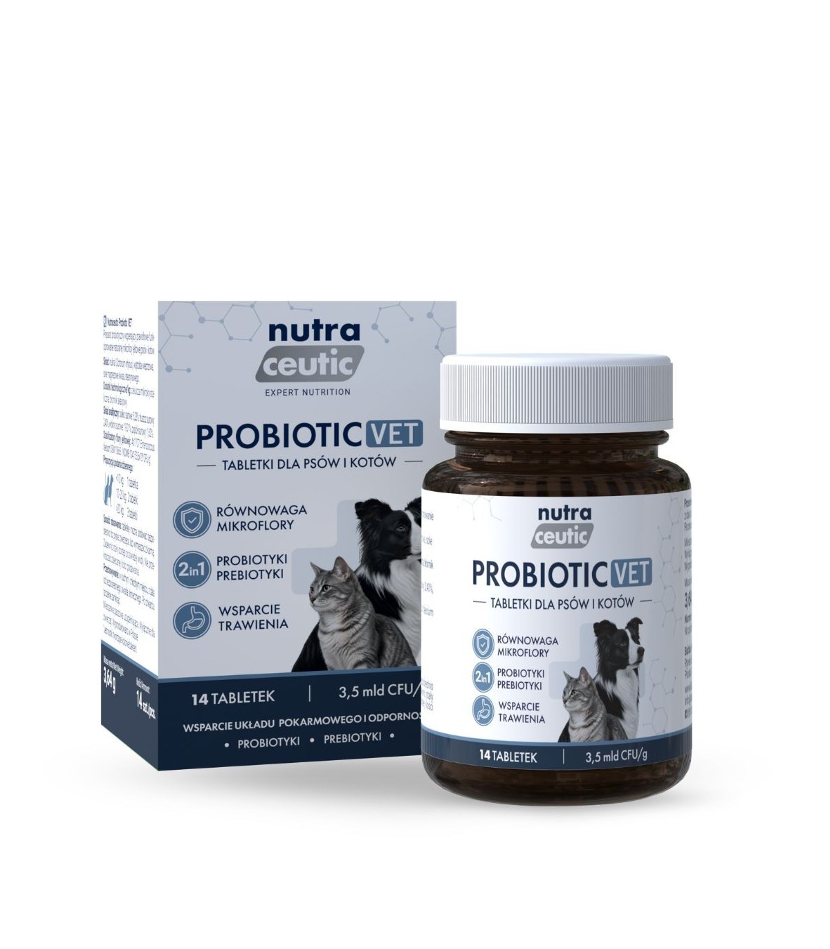 Probiotyki w tabletkach dla psa i kota 14 szt. - Baltica Nutraceutic