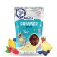 Zestaw Spokojnych Wakacji 2 - przysmaki HELLO SUMMER + butelka + tabletki Stop Stress + NOWOŚĆ probiotyki 14 tabl.