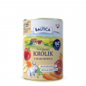 Zestaw karm mokra dla psa 6x królik z marchewką 400g + 6x królik MONO z prebiotykami 400g