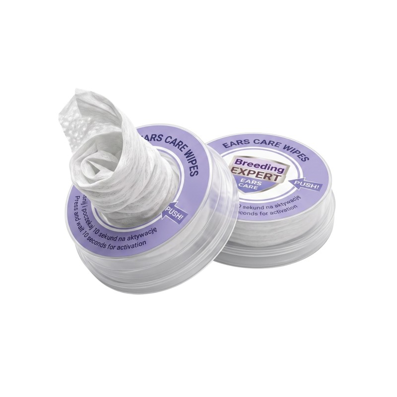 Chusteczki do higieny uszu psa Ears Care Wipes - Baltica Breeding Expert 10 szt.