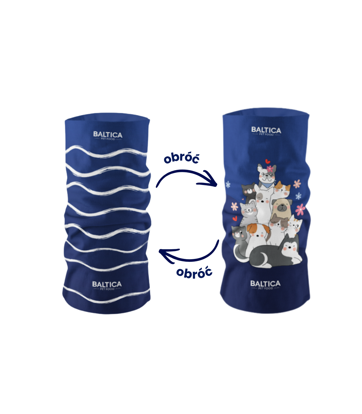 Baltica Buff - outdoorowa bandana wielofunkcyjna