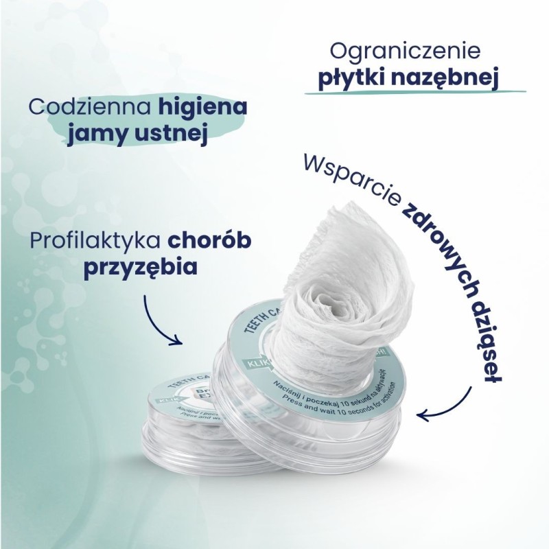 Chusteczki do higieny jamy ustnej psa Dental Care Wpies - Baltica Breeding Expert 10 szt.