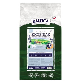 Jagnięcina z cielęciną dla szczeniąt wszystkich ras karma 12kg - Baltica Smaki Regionów
