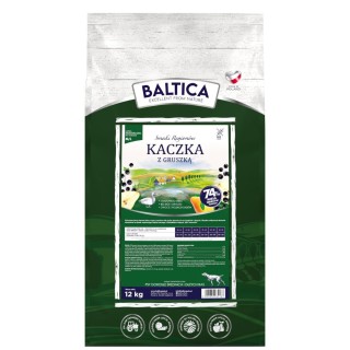 BALTICA Polska karma z kaczką i gruszką 12kg / psy średnie i duże
