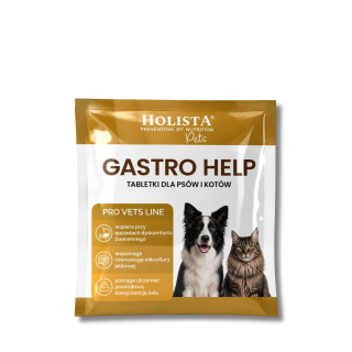 Gastro Help 1 tabletka - tabletki na biegunkę dla psa i kota