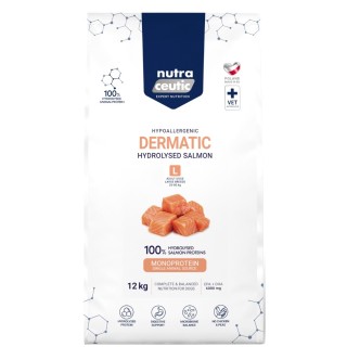 Łosoś z ryżem (Dermatic) dla ras dużych karma hydrolizowana 12kg - Baltica Nutraceutic Hydrolysed