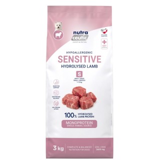 Jagnięcina z ryżem (Sensitive) dla psów ras małych karma hydrolizowana 3kg - Baltica Nutraceutic Hydrolysed