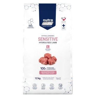 Jagnięcina z ryżem (Sensitive) dla psów ras dużych karma hydrolizowana 12kg - Baltica Nutraceutic Hydrolysed