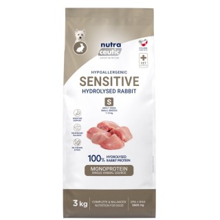 Królik z ryżem (Sensitive) dla psów ras małych karma hydrolizowana 3kg - Baltica Nutraceutic Hydrolysed