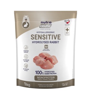 Królik z ryżem (Sensitive) dla psów ras średnich karma hydrolizowana 1kg - Baltica Nutraceutic Hydrolysed