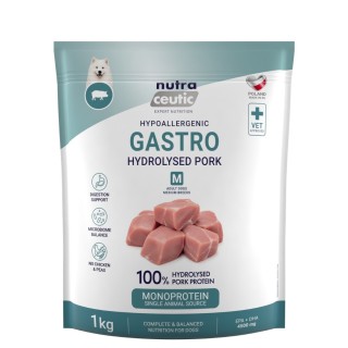 Wieprzowina z ryżem (Gastro) dla ras średnich karma hydrolizowana 1kg - Baltica Nutraceutic Hydrolysed