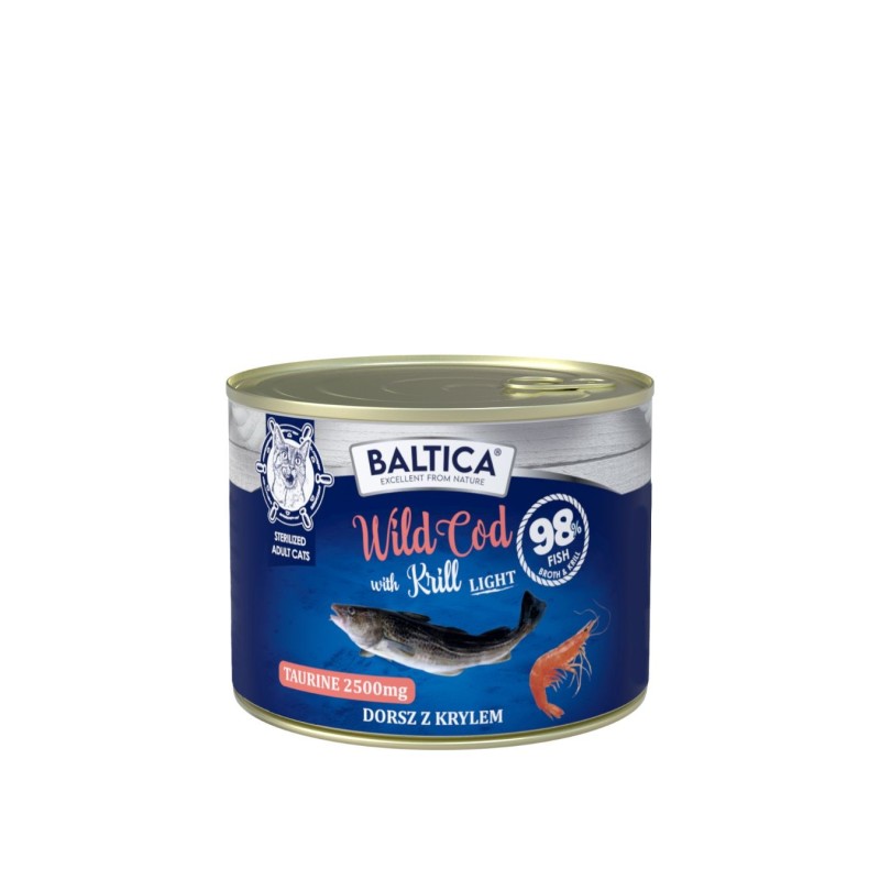Zestaw Halloweenowy z rybą dla kota - Baltica Excellent