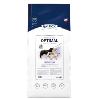 Karma sucha Optimal z wieprzowiną i jagnięciną dla ras dużych i średnich 20kg - Baltica Breeding Expert