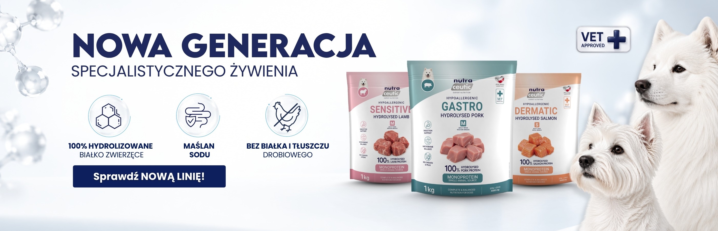 NOWOŚĆ Karmy hydrolizowane